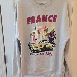 Abercrombie Kids Girls XXL france Crewneck
